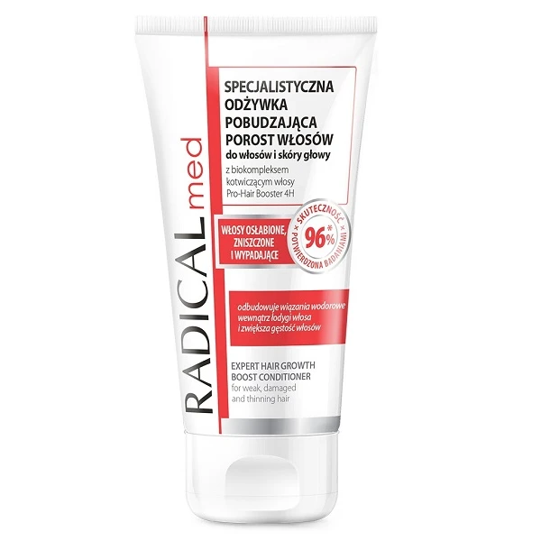 Radical Med, specjalistyczna odżywka pobudzająca porost włosów, 200ml