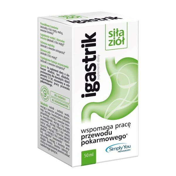 Igastrik, płyn doustny, 50ml