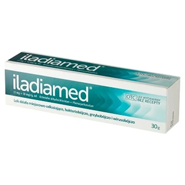 Iladiamed (1mg+10mg)/g, żel, 30g
