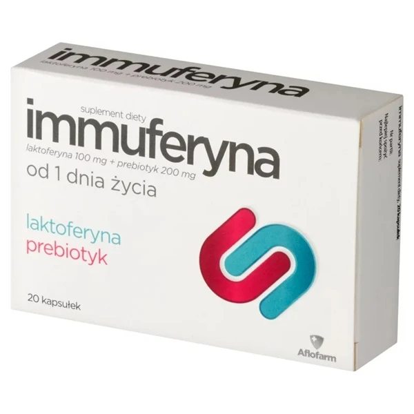 Immuferyna, od pierwszego dnia życia, 20 kapsułek