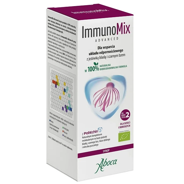 ImmunoMix Advanced, syrop, dla dorosłych i dzieci powyżej 2 roku życia, 210g