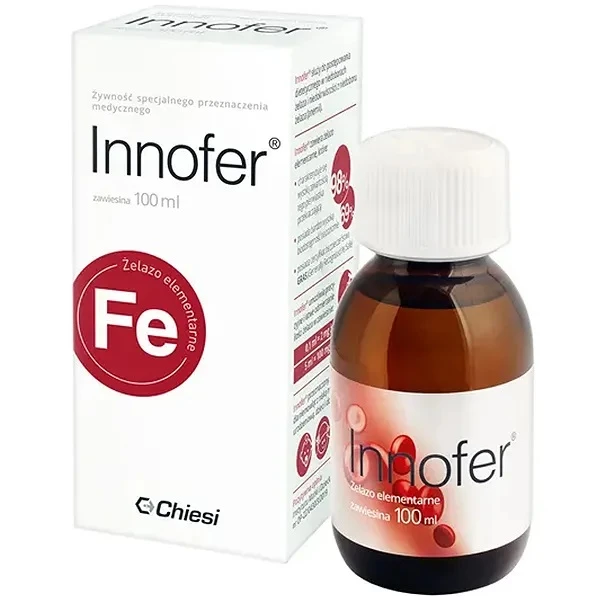 Innofer, zawiesina doustna, dla dorosłych i dzieci od 1 dnia życia, 100ml