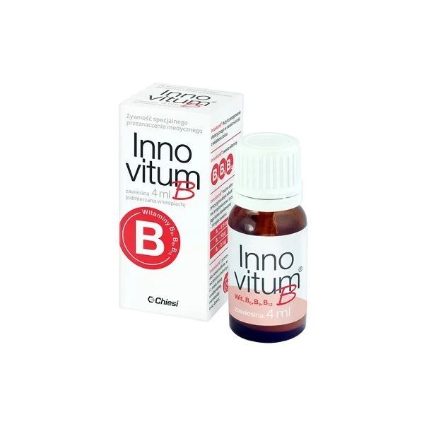 InnovitumB, zawiesina doustna w kroplach, od 1 dnia życia, 4ml
