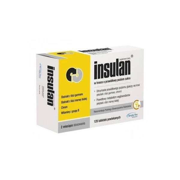 Insulan, 120 tabletek