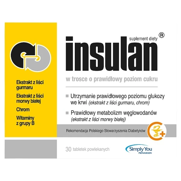 [DATA - 2026-10-31] Insulan, 30 tabletek