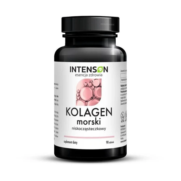 Intenson, kolagen morski niskocząsteczkowy, 90 tabletek