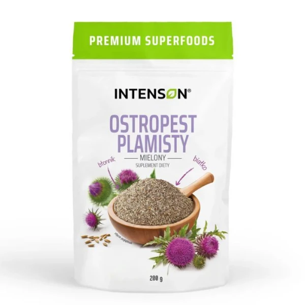 Intenson, Ostropest plamisty mielony, 200g