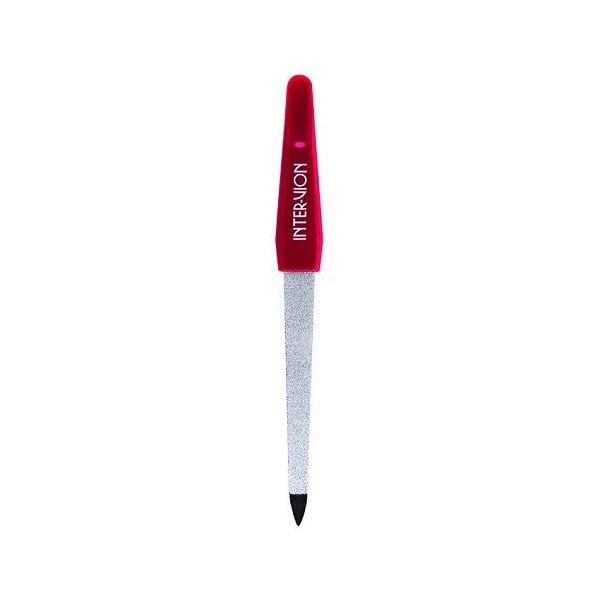 Inter-Vion, pilnik do paznokci szafirowy, średni, 15cm, 499934, 1 sztuka