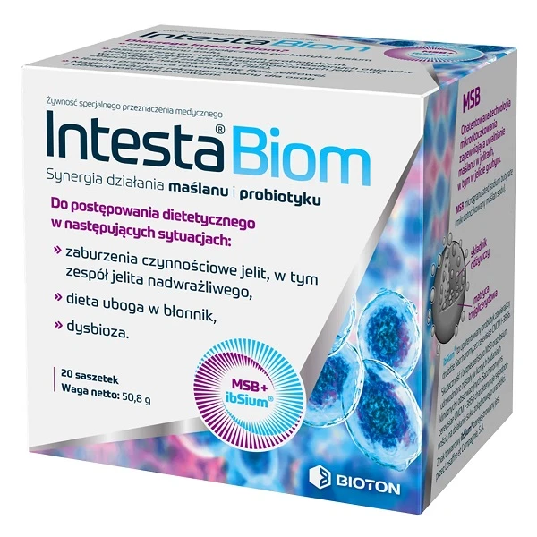 Intesta Biom, granulat, 20 saszetek