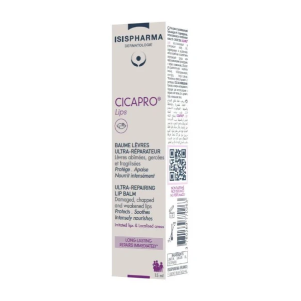 Isis Pharma, Cicapro Lips, regenerujący balsam do ust, 15ml