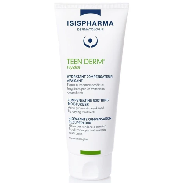 Isis Pharma, Teen Derm, Hydra, krem nawilżający do skóry trądzikowej, 100ml