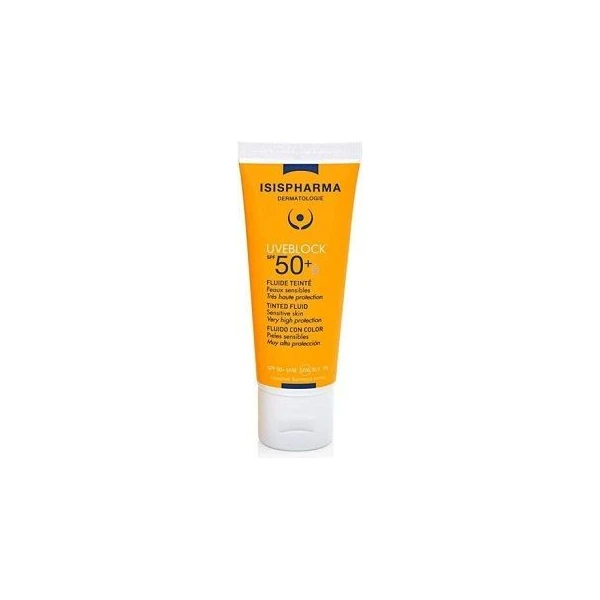 Isis Pharma, UveBlock, fluid delikatnie koloryzujący, SPF 50+, 40ml