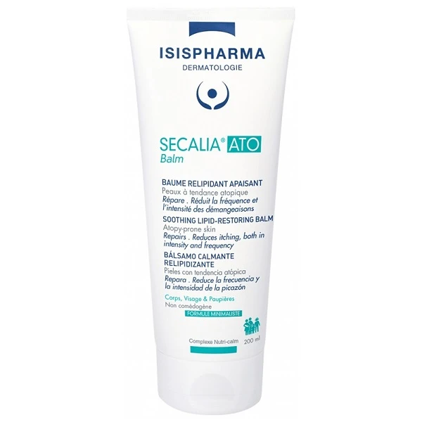 Isis Pharma, Secalia ATO, balsam kojąco-natłuszczający, skóra sucha i atopowa, od urodzenia, 200ml