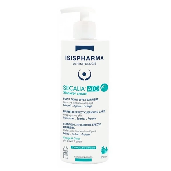 Isis Pharma, Secalia ATO, krem pod prysznic, skóra sucha i atopowa, od urodzenia, 400ml