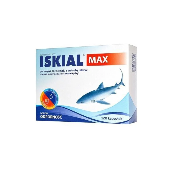 Iskial Max, 120 kapsułek