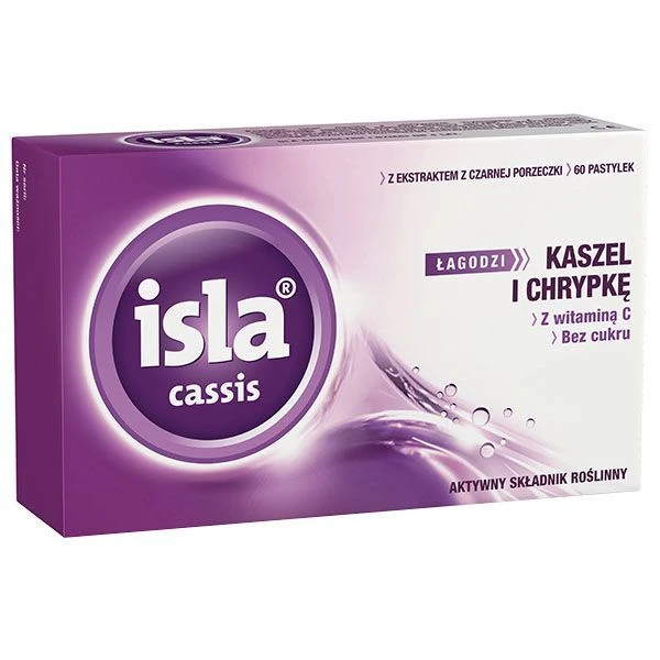 Isla Cassis, 60 pastylek do ssania
