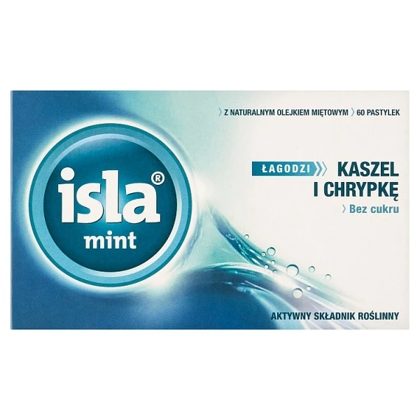 Isla Mint, 60 pastylek do ssania