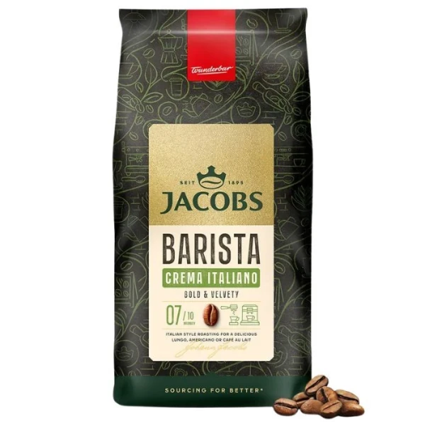 Jacobs, Barista Crema Italiano, kawa ziarnista, 1kg