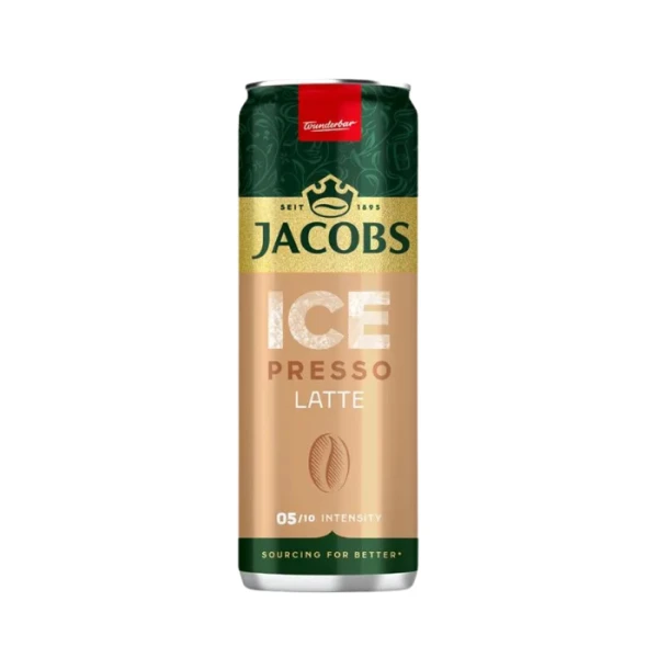 Jacobs, Ice Presso Latte, napój kawowy, mleczny, 250ml