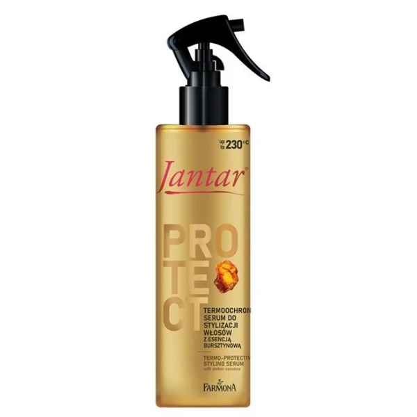 Jantar Protect, termoochronne serum do stylizacji włosów, z esencją bursztynową, spray, 200ml