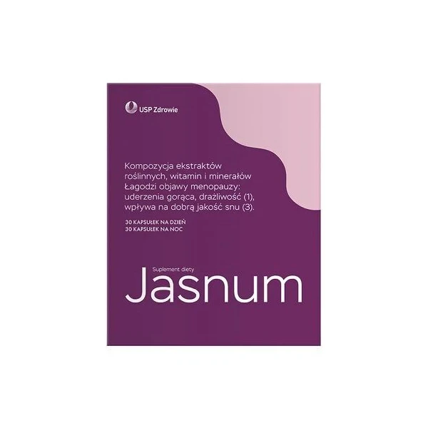 Jasnum, 30 kapsułek na dzień + 30 kapsułek na noc