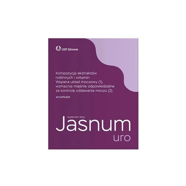 Jasnum uro, 60 kapsułek
