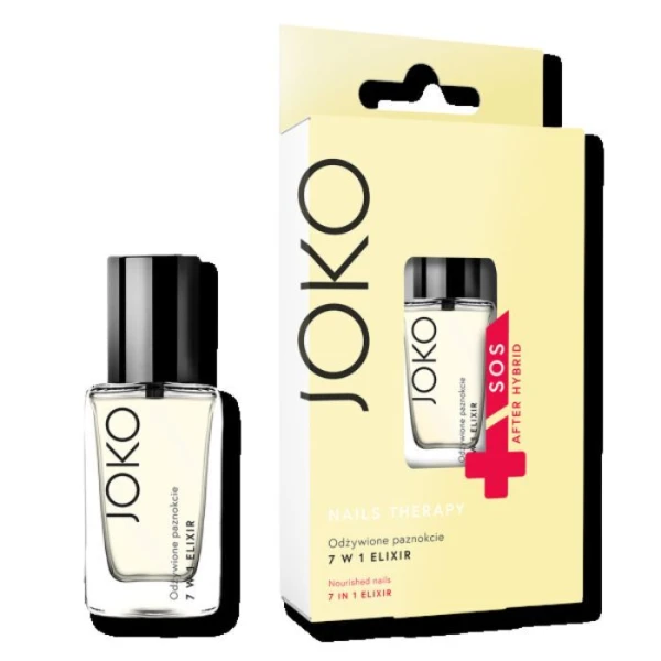 Joko, Nails Therapy SOS After Hybrid, odżywka do paznokci, Elixir 7w1, 11ml