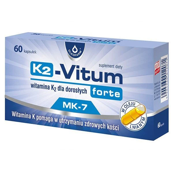 K2-Vitum Forte, 60 kapsułek