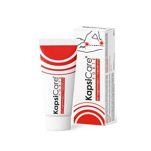 Kapsicare Forte, żel rozgrzewający z kapsaicyną, 100ml