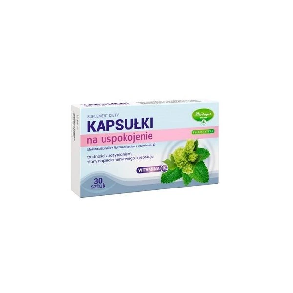 Kapsułki na uspokojenie, 30 kapsułek