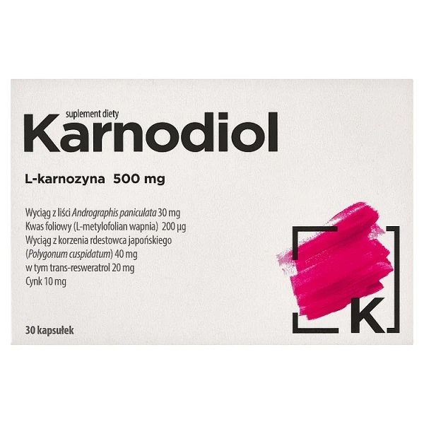 Karnodiol, 30 kapsułek