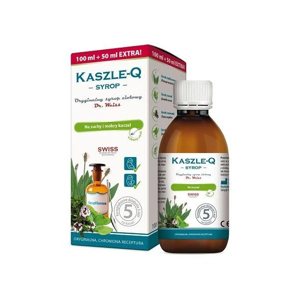 Kaszle-Q, syrop, po 3 roku życia, 150ml