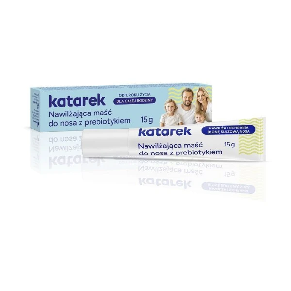 Katarek, nawilżająca maść do nosa z prebiotykiem, 15g