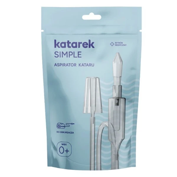 Katarek Simple, aspirator do nosa, od urodzenia, 1 sztuka