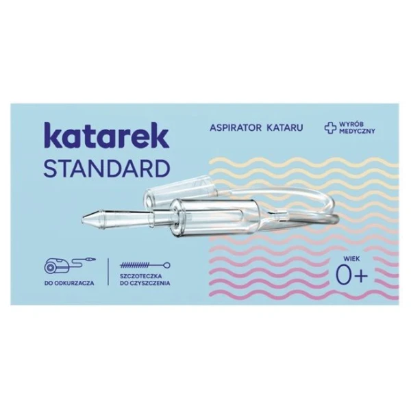 Katarek Standard, aspirator do nosa, od urodzenia, 1 sztuka