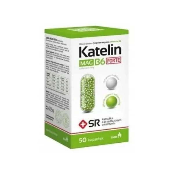 Katelin Mag B6 Forte, 50 kapsułek