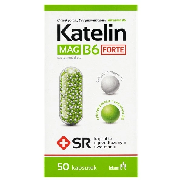 Katelin Mag B6 Forte, 50 kapsułek