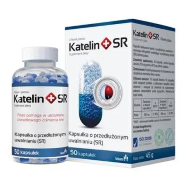Katelin+ SR, 50 kapsułek
