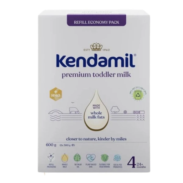 Kendamil Premium 4, formuła na bazie mleka, dla dzieci po 2 roku życia, 600g