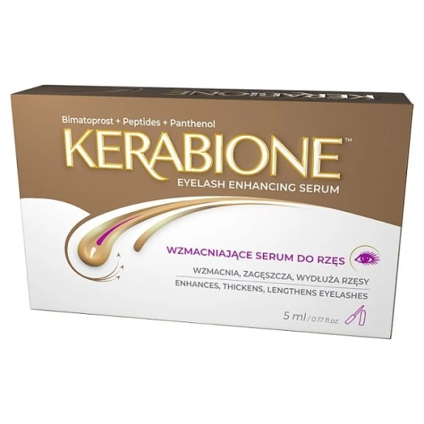 Kerabione, wzmacniające serum do rzęs, 5ml