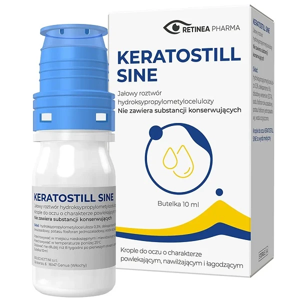 KeratoStill Sine, krople do oczu, 10ml