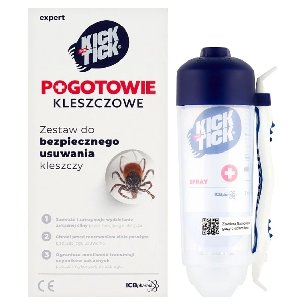 Kick the Tick Expert, zestaw do bezpiecznego usuwania kleszczy