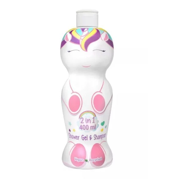 Kids Unicorn 2w1, żel pod prysznic i szampon dla dzieci, 400ml