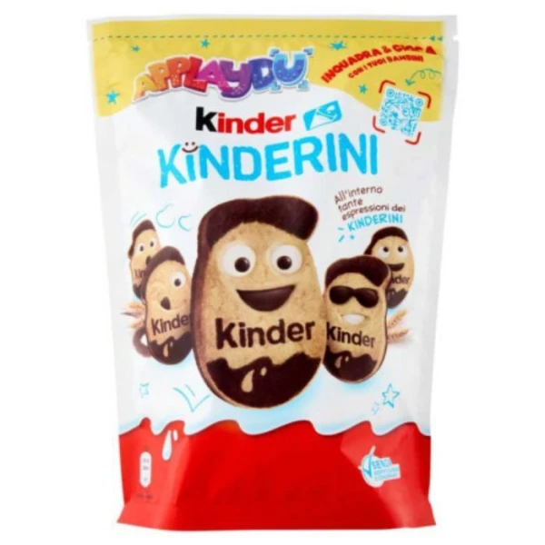Kinder Kinderini, kruche ciastka mleczno-kakaowe, 250g