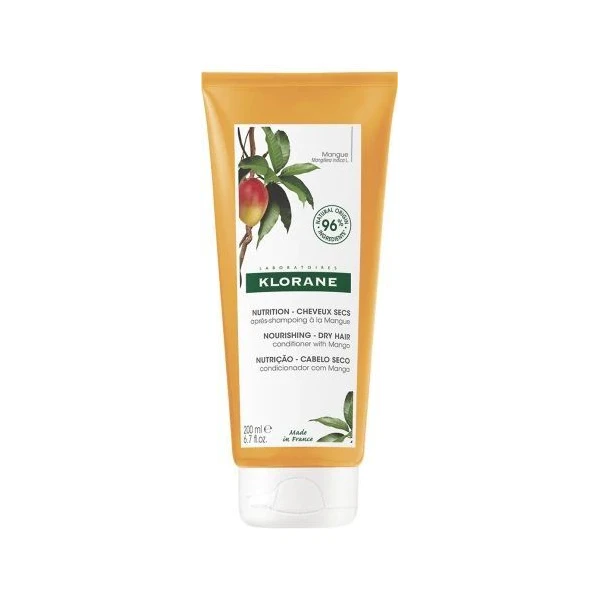 Klorane, odżywka z mango, do włosów suchych, 200ml