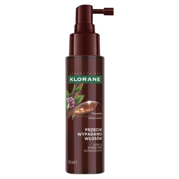 Klorane, serum przeciw wypadaniu włosów z chininą i organiczną szarotką, 100ml