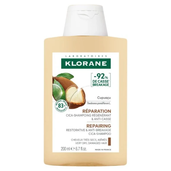 Klorane, szampon regenerujący z cupuacu, 200ml