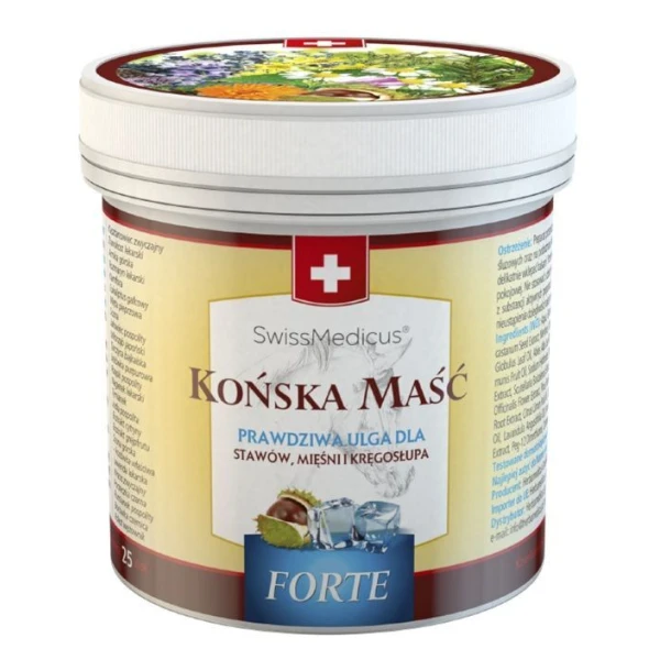 Końska Maść Forte, chłodząca, 250ml