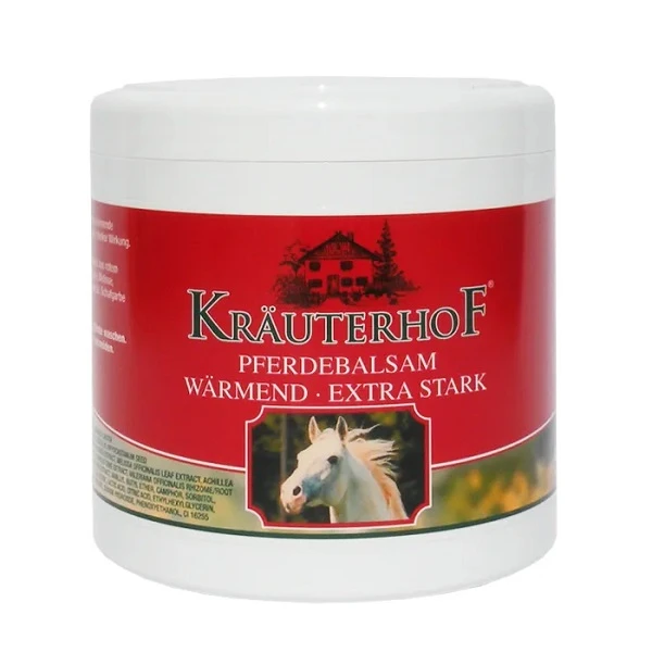 Krauterhof, Maść końska silnie rozgrzewająca, 500ml