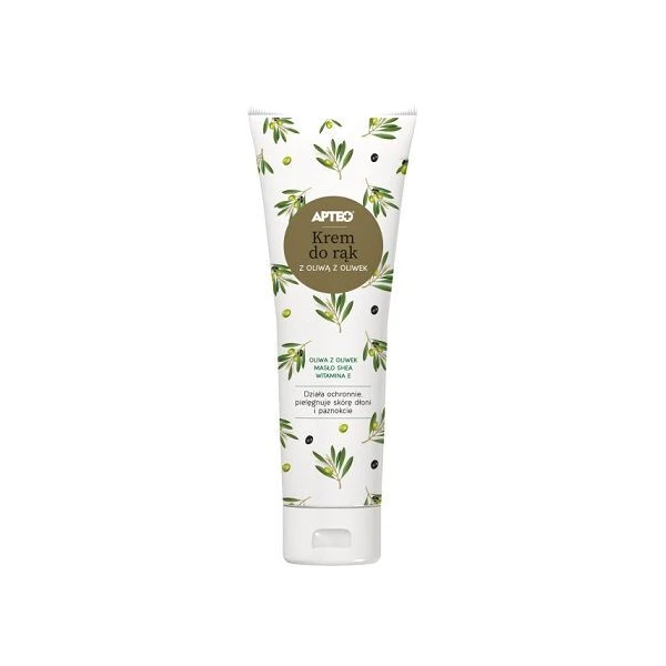 Krem do rąk, z oliwą z oliwek, Apteo, 100ml